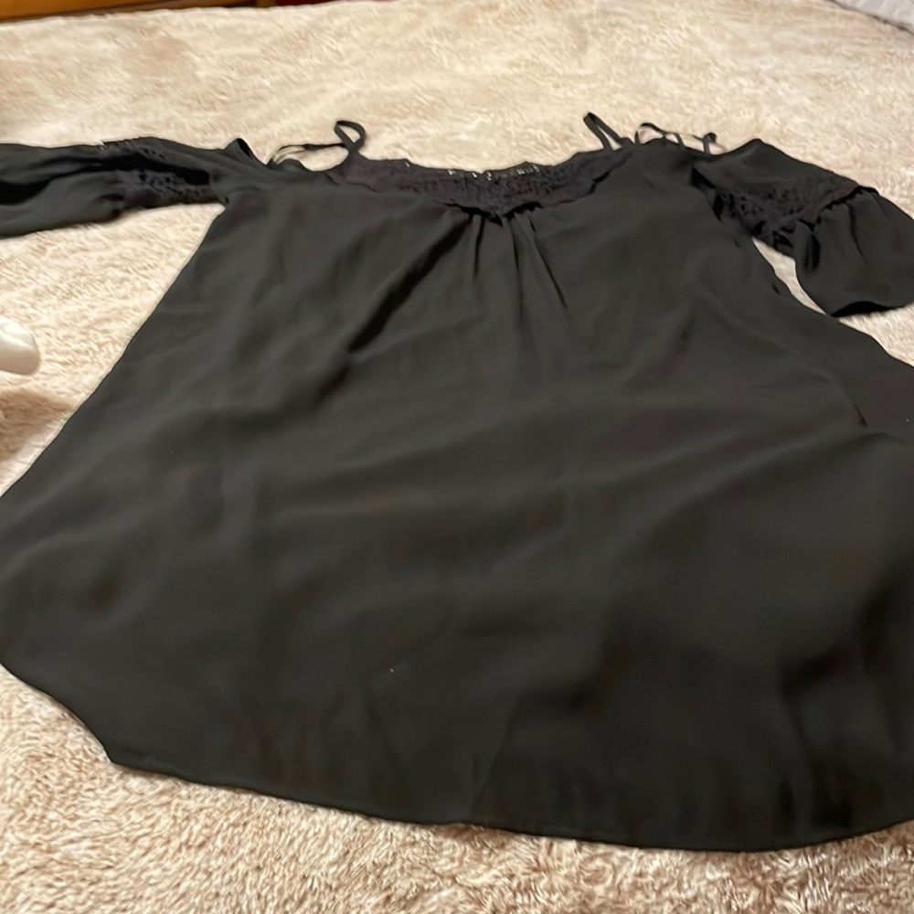 Black summer dress